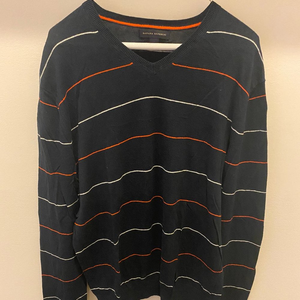 Silk Linen Blend Sweater Banana Republic